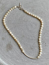 Pearl And Silver Necklace