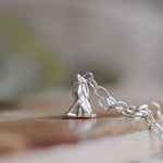 Moongazing Hare Silver Chain Bracelet - Guess How Much I Love You Collection