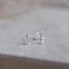 Little Nutbrown Hare and Big Nutbrown Hare Silver Stud Earrings -  Guess How Much I Love You Collection