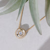 Dotty Solid Gold Diamond Pendant, Something Special