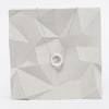 NEW Dotty Solid Silver Textured Circle Pendant