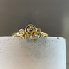 Dotty Gold Bubble Diamond Ring