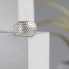 Dotty Chunky Sterling Silver Ring
