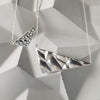 Softy Collection Small Angular Textured Pendant