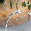 Classic Leaping Hare Silver Cuff - Guess How Much I Love You Collection