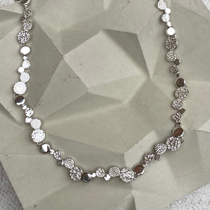 Silver Dot Necklace