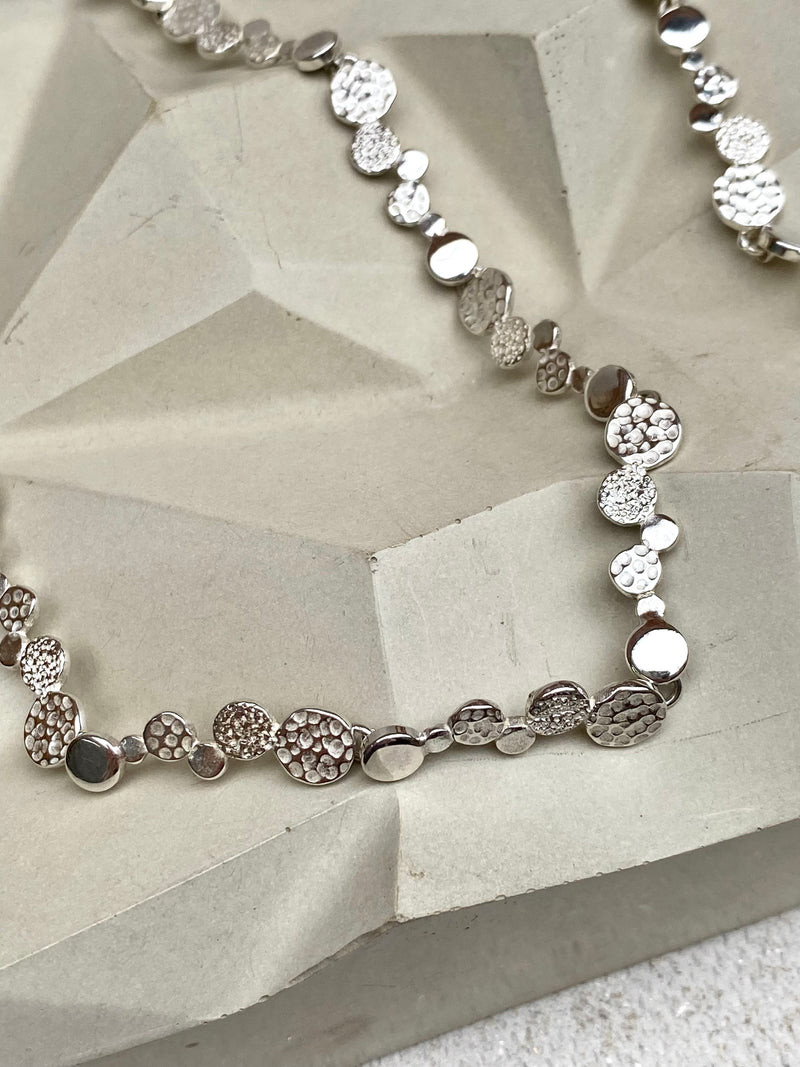 Silver Dot Necklace