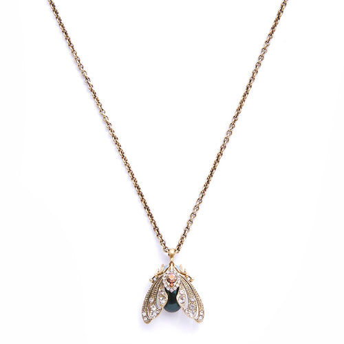 Moth Pendant Tahition Pearl