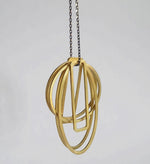 Brass Geometric Necklace