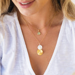 Lemongrass Gemstone Necklace