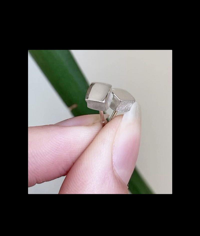 Square Stud Earrings