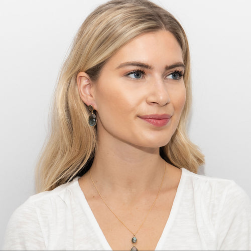 Riviera Labradorite Drop Earrings