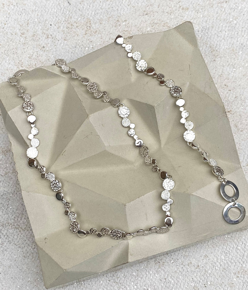 Silver Dot Necklace