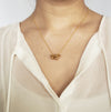 Kira Clusterball Stainless Steel Goldplated Necklace