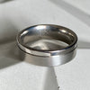 Dome Profile Titanium Ring