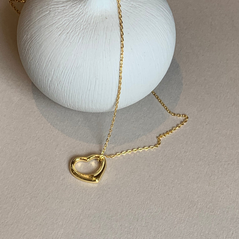 Gold Heart Pendant