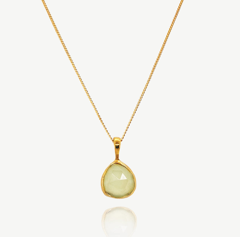 Lemongrass Gemstone Necklace