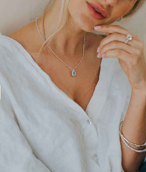 Silver Aurelia Necklace
