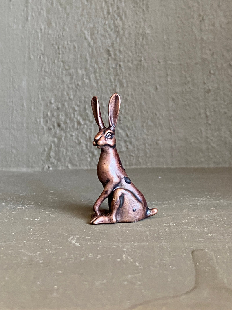 Bronze Sitting Hare