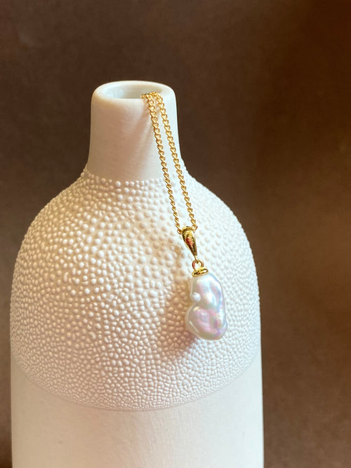 Keshi Pearl Pendant