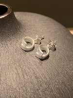 Small Spiral Stud Earrings