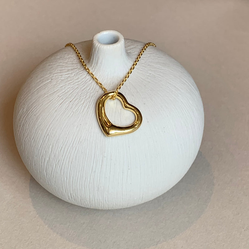 Gold Heart Pendant