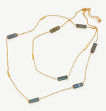 Madison Avenue Labradorite Necklace
