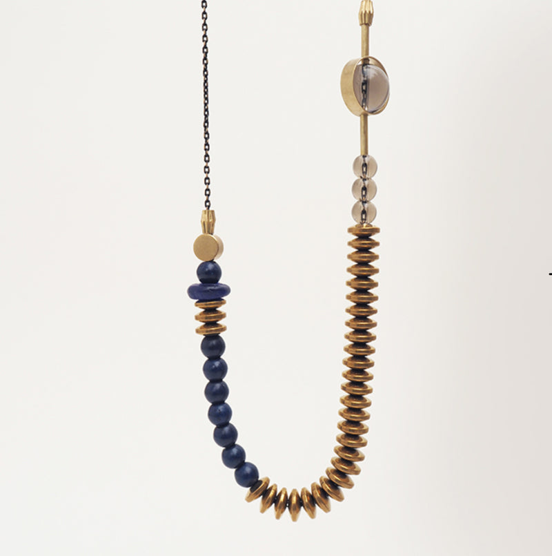Abacus Long Beads Necklace