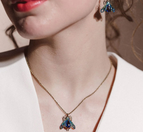 Vintage Moth Pendant