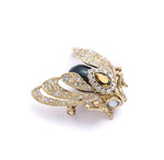 Moth Brooch Tahiton Pearl