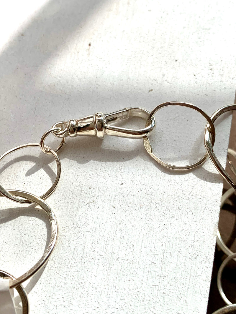Silver Circle Bracelet