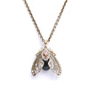 Bejewelled Moth Pendant