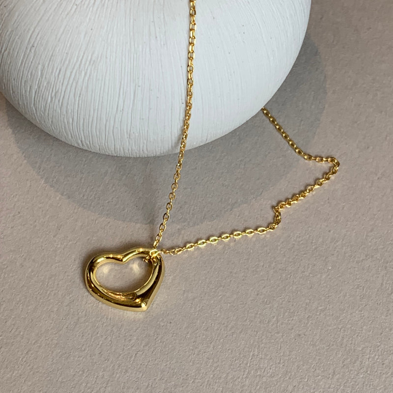 Gold Heart Pendant