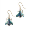 Vintage Moth Drop Earrings