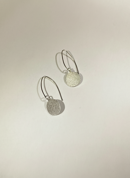 Dotty Disc Drop Earrings