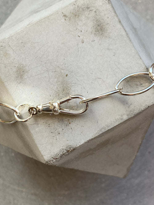 Silver Chunky Chain Necklace