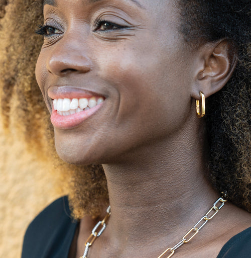 Arlo Gold Hoops