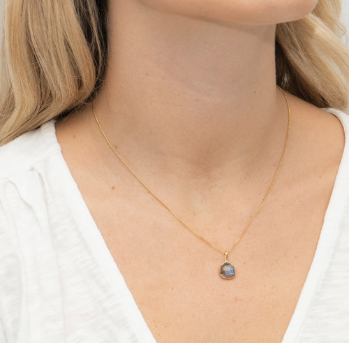 Olive Grove Gemstone Necklace