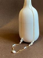 Gold Multi Pearl Necklace