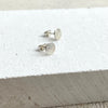 Mini Dome Flat Stud Earrings
