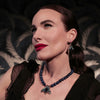 Vintage Moth Statement Necklace