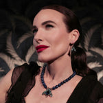 Vintage Moth Statement Necklace
