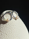 Freshwater Pearl Circle Studs