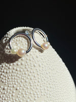 Freshwater Pearl Circle Studs