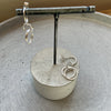 Double Circle Drop Earrings