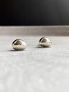 Polished Pebble Stud Earrings