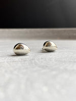 Polished Pebble Stud Earrings