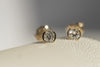 Open DOT Diamond Earrings