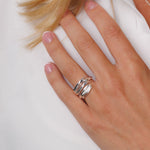 Entwined Statement Ring Wrap