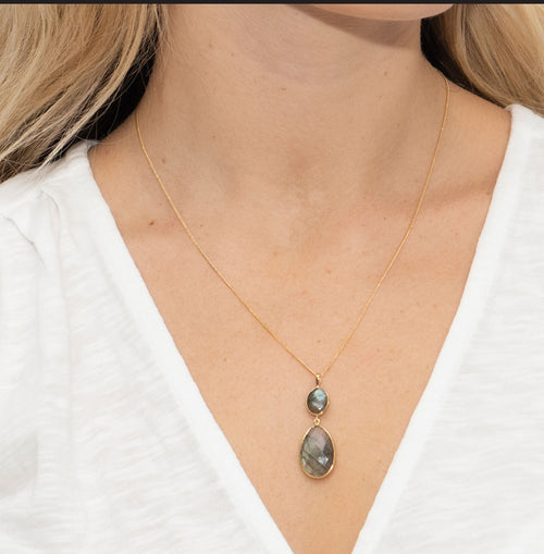 Riviera Labradorite Necklace